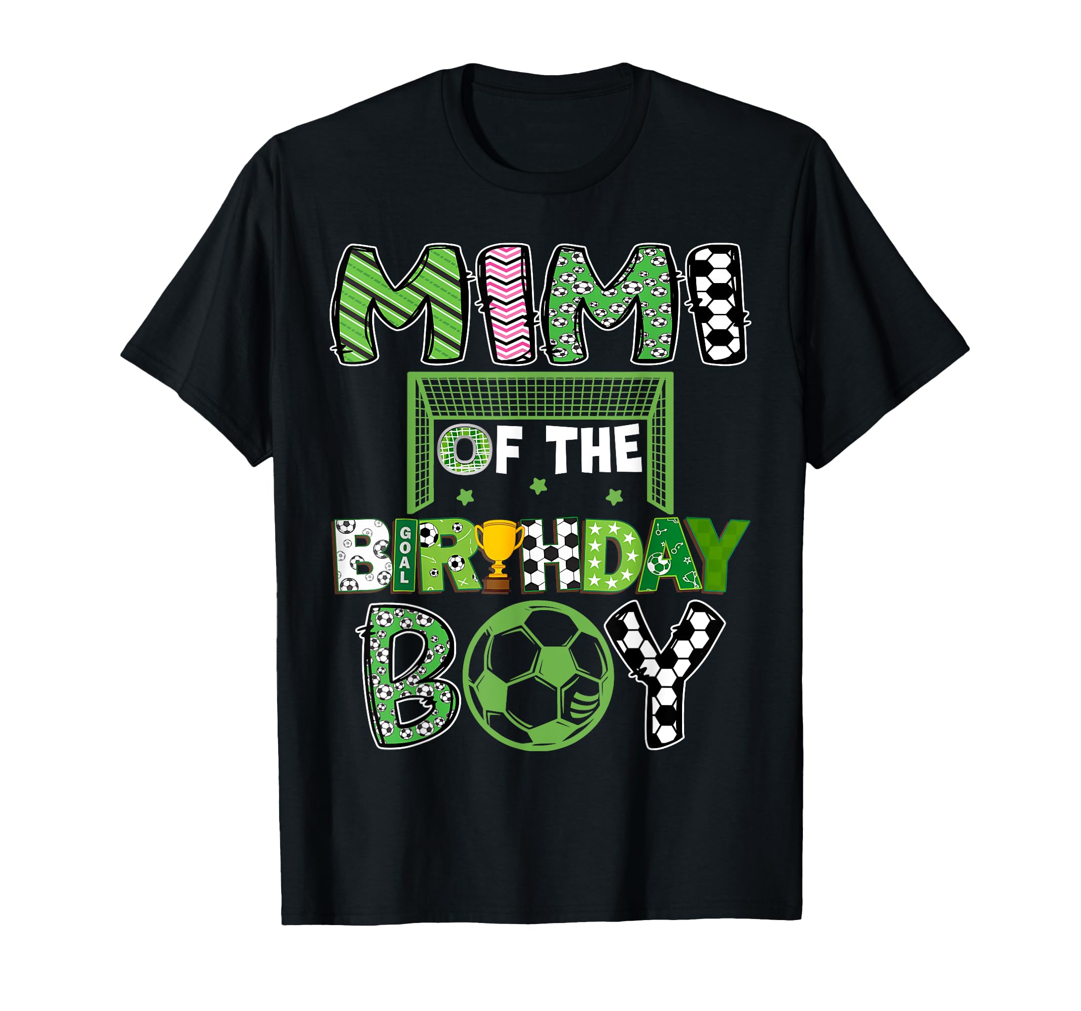 Mimi Birthday Soccer Player Birthday T-Shirt - Graphic Print for Adults