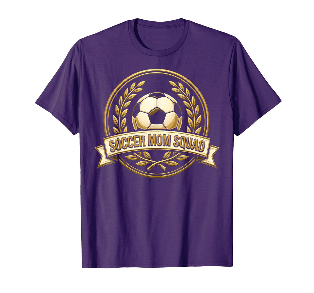 Soccer Mom Squad T-Shirt - Trendy Graphic for Adults