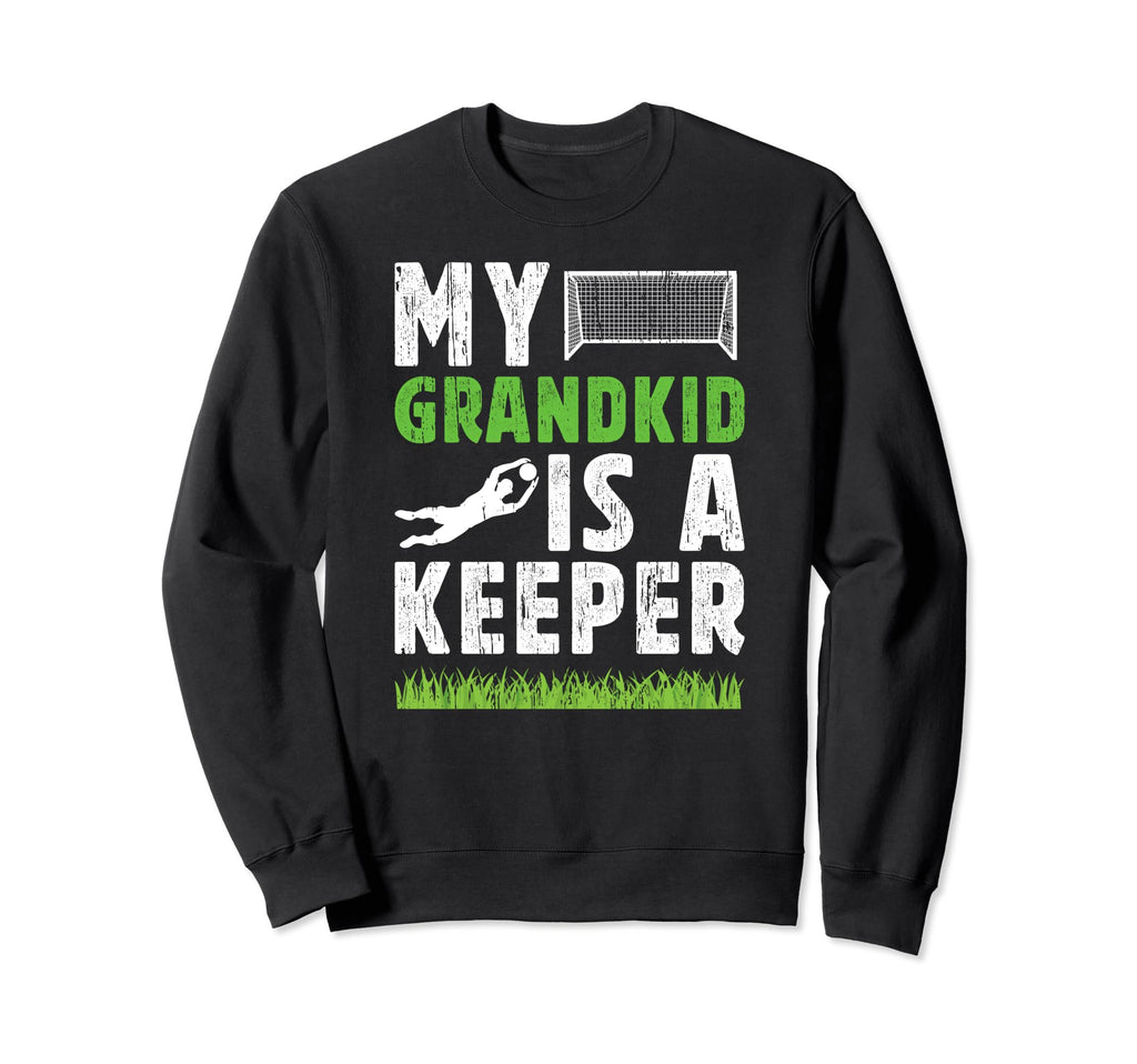 Proud Soccer Goalkeeper Grandpa Sweatshirt - Custom Art Print Unisex