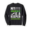 Proud Soccer Goalkeeper Grandpa Sweatshirt - Custom Art Print Unisex