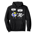 Volleyball Soccer She Loves Me More Hoodie - Custom Art Print Unisex