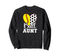 Ball Aunt Heart Soccer Softball Sweatshirt - Streetwear Style Men Women