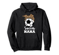 Soccer Nana Funny Leopard Nana Hoodie - Custom Art Print for Adults