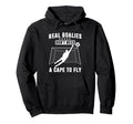Real Goalies Dont Need Cape To Fly Hoodie - Casual Everyday Wear Men Women