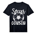 Soccer Cousin Family Matching Team Player T-Shirt - Novelty Apparel Unisex