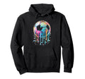 Soccer Ball Hoodie - Fun Novelty Design Men Women
