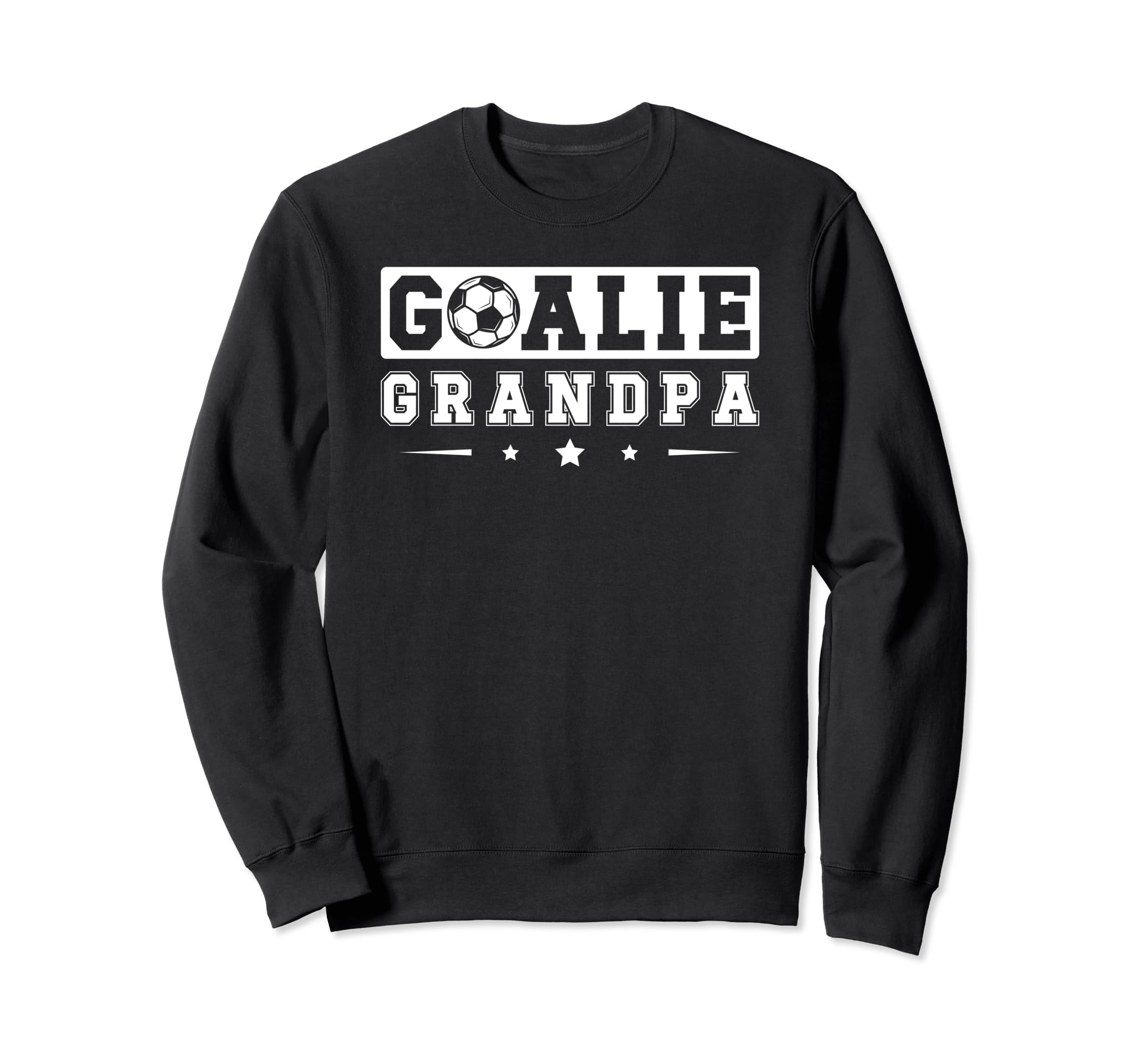 Soccer Goalie Grandpa Soccer Sweatshirt - Fun Novelty Design Unisex