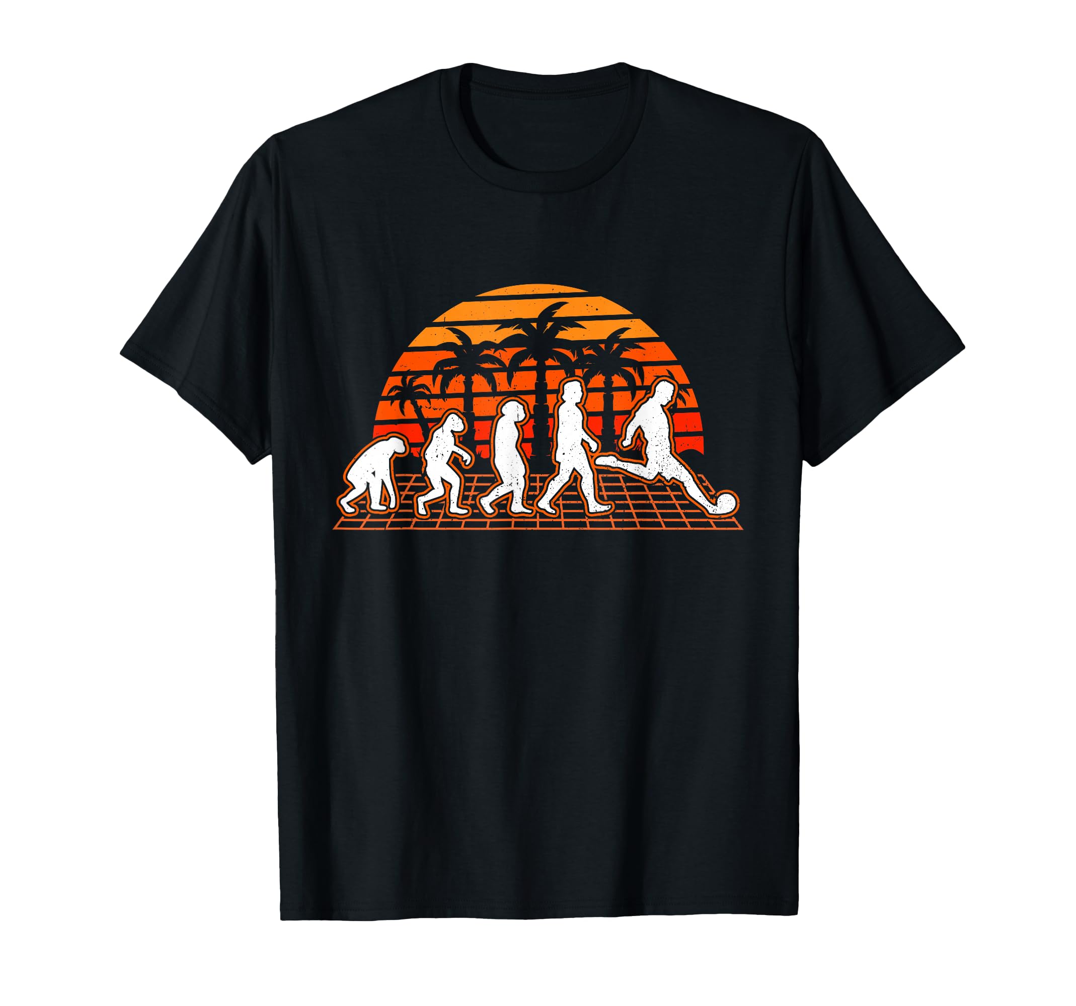Soccer Player Evolution Soccer T-Shirt - Aesthetic Graphic Unisex