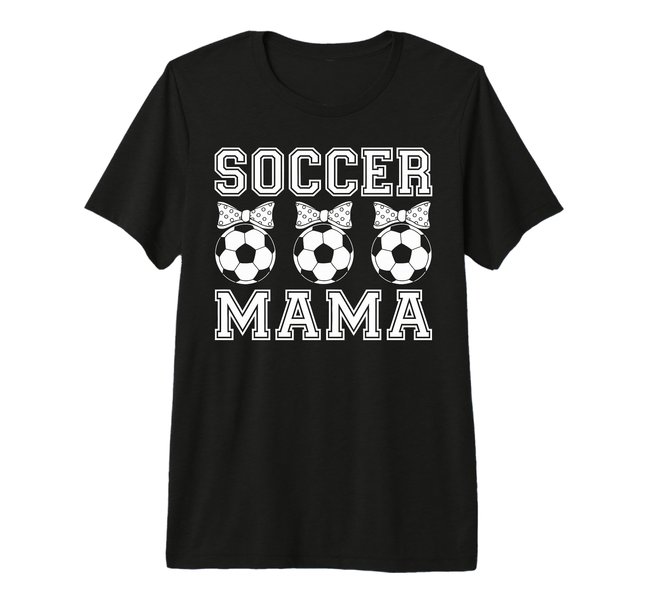 Soccer Mama Coquette Bow Soccer Mom Bow T-Shirt - Trendy Graphic Unisex