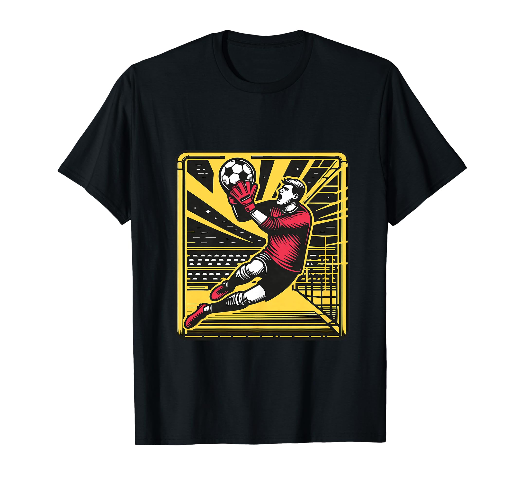 Goalkeeper Soccer Hero T-Shirt - Trendy Graphic for Adults