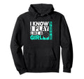 I Know I Play Like Try To Keep Up Funny Hoodie - Streetwear Style Unisex