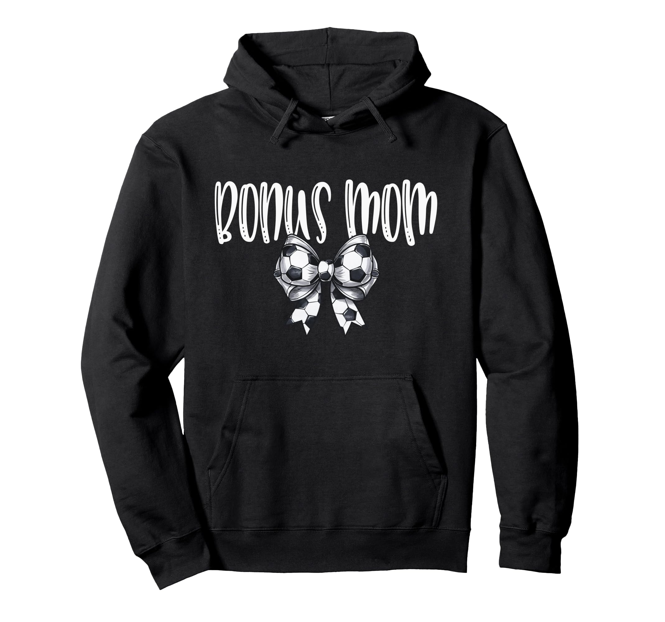 Coquette Soccer Bonus Mom Spirit Hoodie - Streetwear Style for Adults