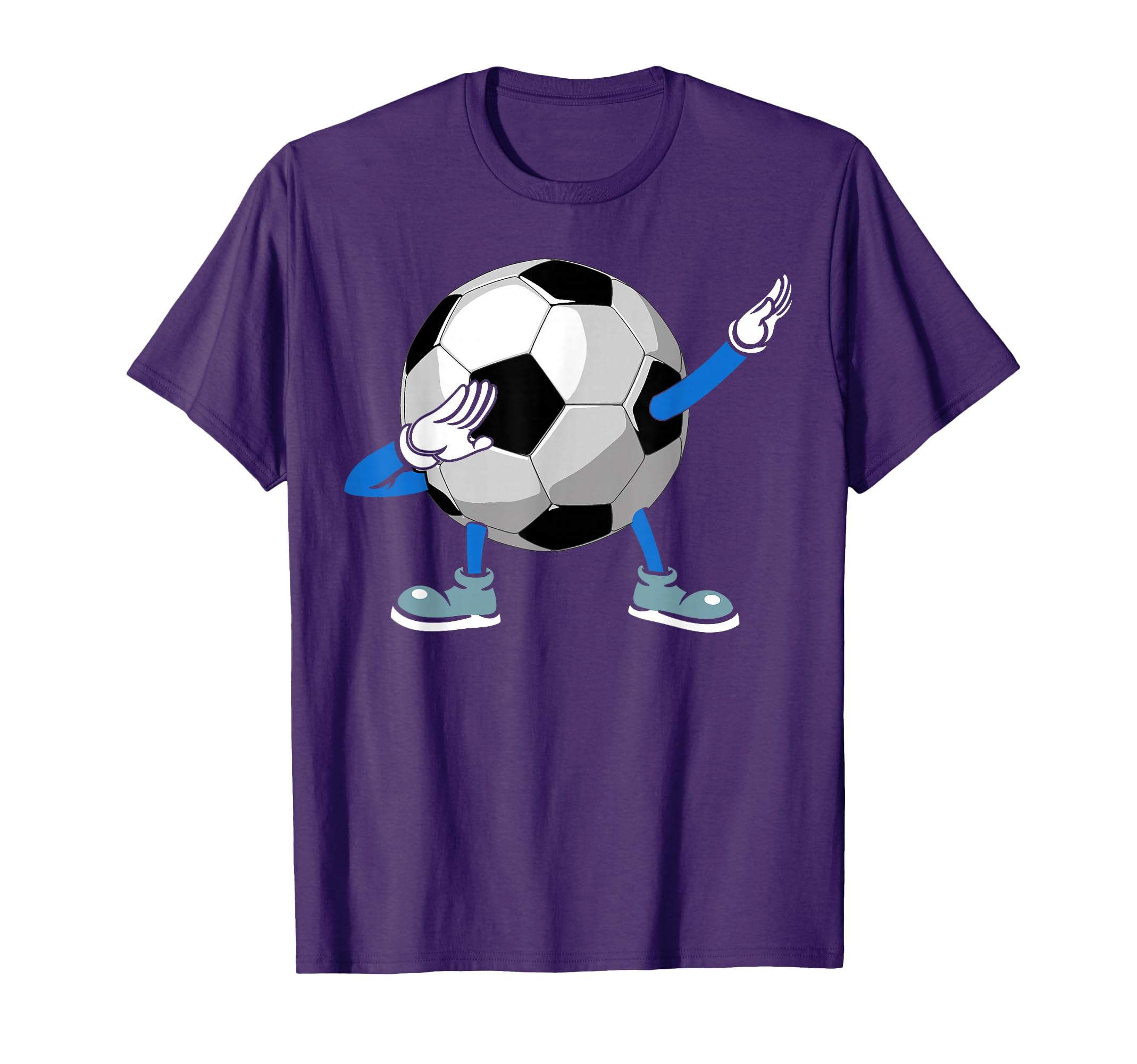 Dabbing Soccer Ball And Sports Players T-Shirt - Streetwear Style Men Women
