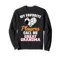 My Favorite Soccer Volleyball Sweatshirt - Casual Everyday Wear Unisex