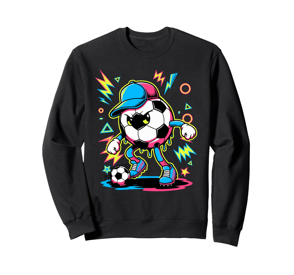 Arcade Soccer Ball Sweatshirt - Custom Art Print Men Women