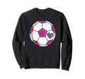 Soccer Heart Sweatshirt - Unique Graphic Unisex