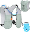ECOHUB Running Hydration Vest Backpack,Lightweight Breathable Pack with 2L Water Bladder Bag Daypack for Hiking Trail Running Cycling Race Marathon for Women Men