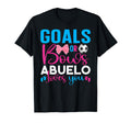 Goals Or Bows Abuelo Loves You Gender T-Shirt - Fun Novelty Design Unisex