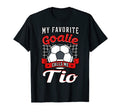 My Favorite Goalie Calls Me Uncle T-Shirt - Novelty Apparel for Adults