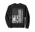 American Flag Soccer Dad Sweatshirt - Fun Novelty Design for Adults