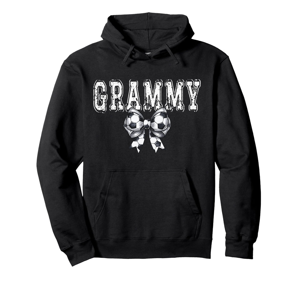 Coquette Soccer Grammy Spirit Hoodie - Novelty Apparel for Adults