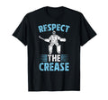 Respect Crease Ice Hockey Goalkeeper T-Shirt - Custom Art Print Men Women