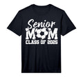 Mens Soccer Senior Mom Class 2025 T-Shirt - Minimalist Print for Adults