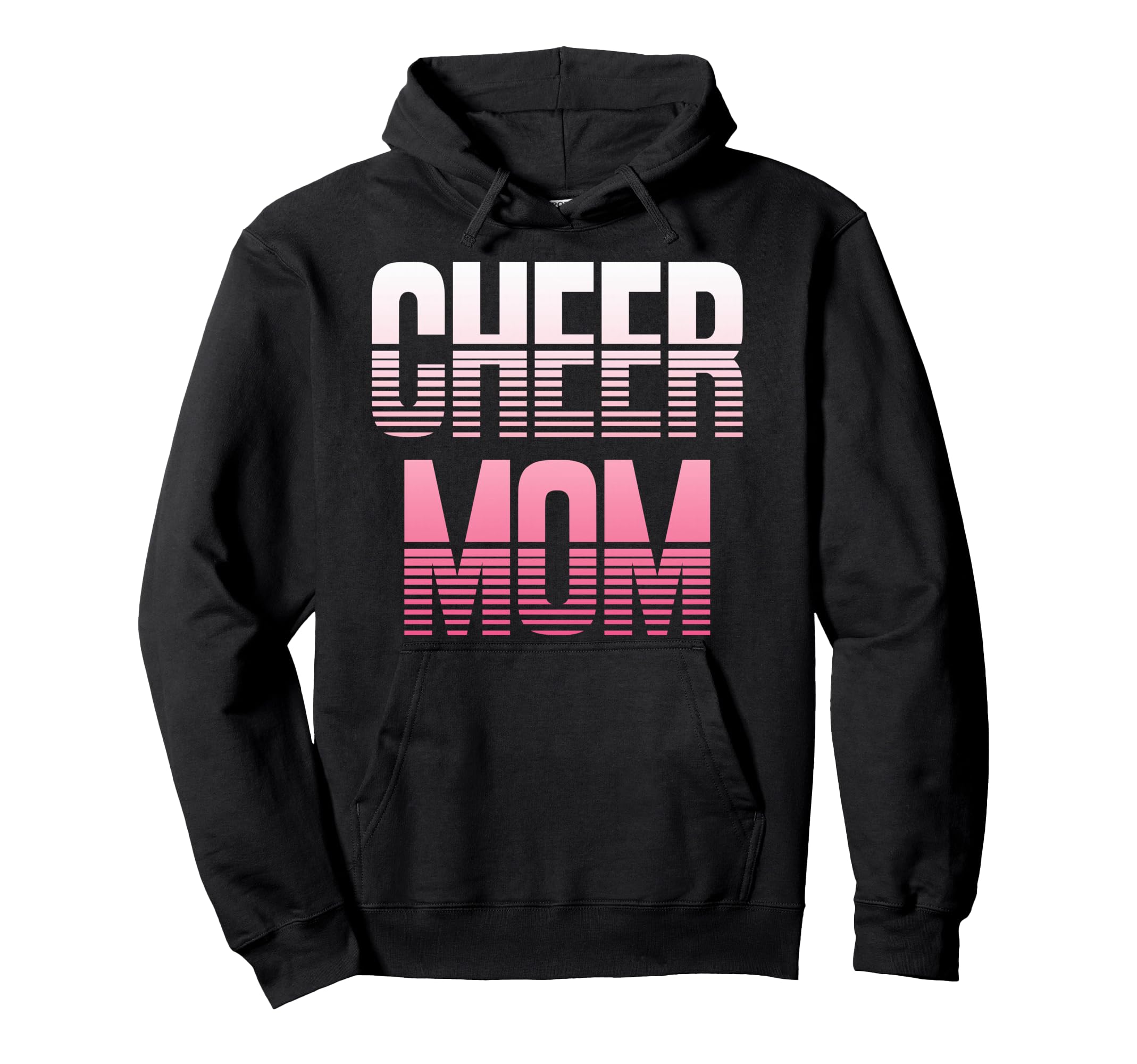 Cheer Mom Biggest Fan Cheerleader Mama Hoodie - Novelty Apparel for Adults