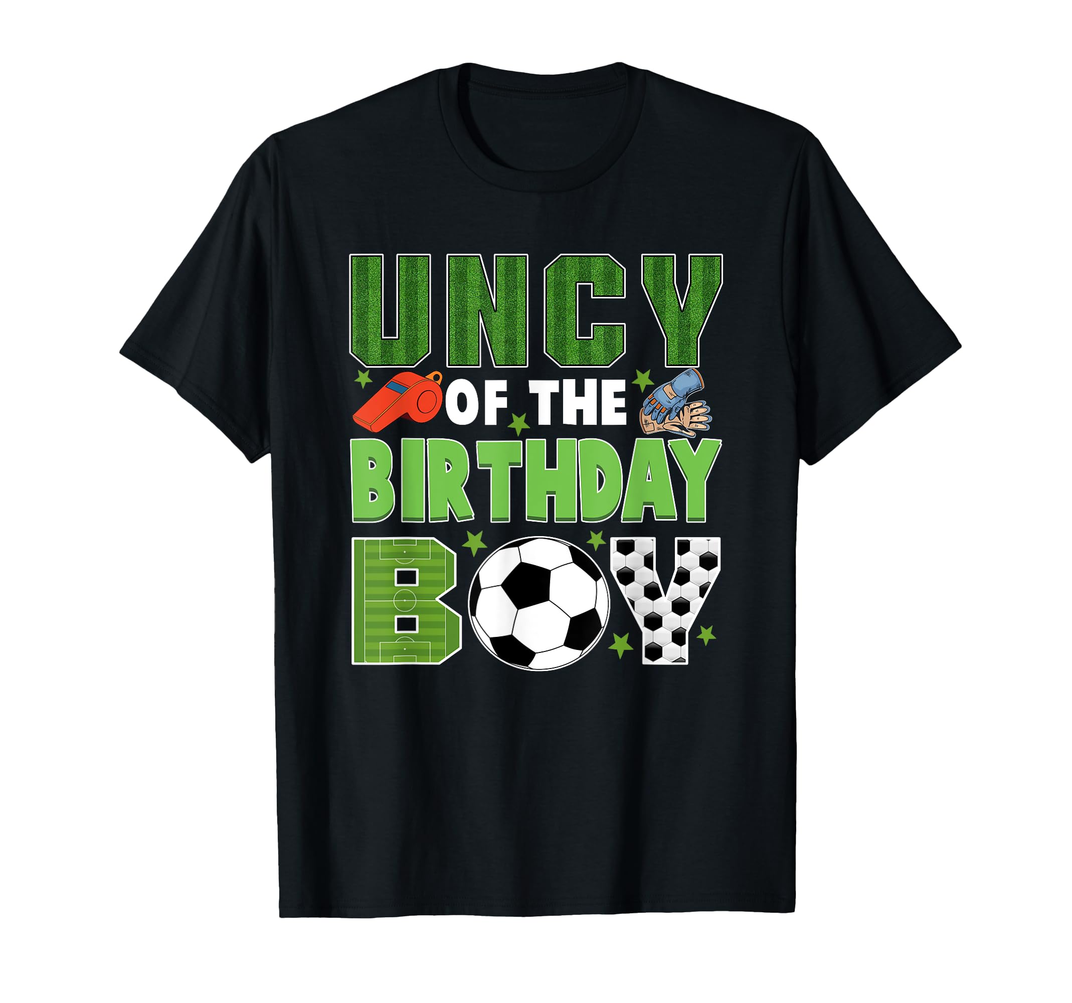 Uncy Birthday Soccer Group Family T-Shirt - Unique Graphic Men Women