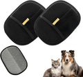 Pet Hair Removal Glove for Cats & Dogs, Electrostatic Pet Hair Removal Gloves, Reusable Hair Remover, Upgrade Efficient Grooming Gloves for Pet Hair for Clothing/Couch/Furniture/Carpet/Car Seat(2pcs)