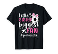 Little Sister Soccer Goalie Sister Soccer T-Shirt - Novelty Apparel Unisex
