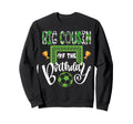 Big Cousin Birthday Soccer Player Sweatshirt - Novelty Apparel Men Women
