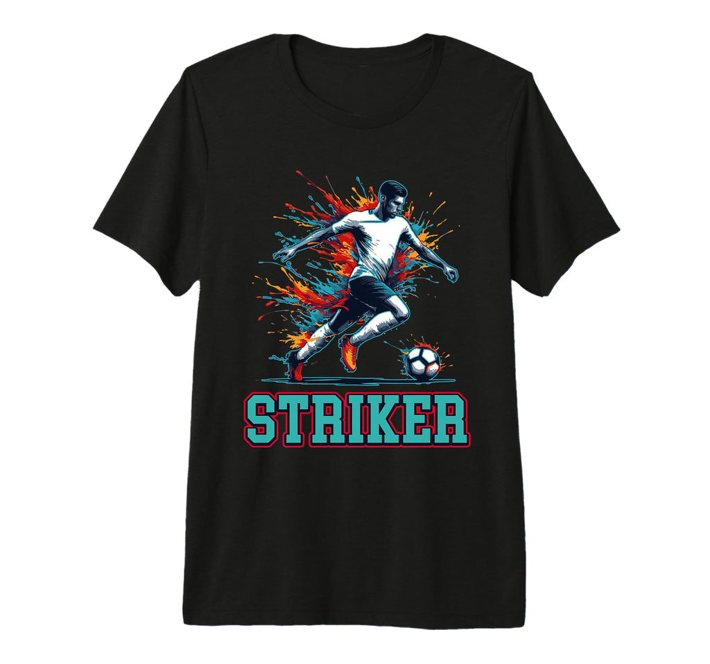 Soccer Striker Fullback Position T-Shirt - Aesthetic Graphic for Adults