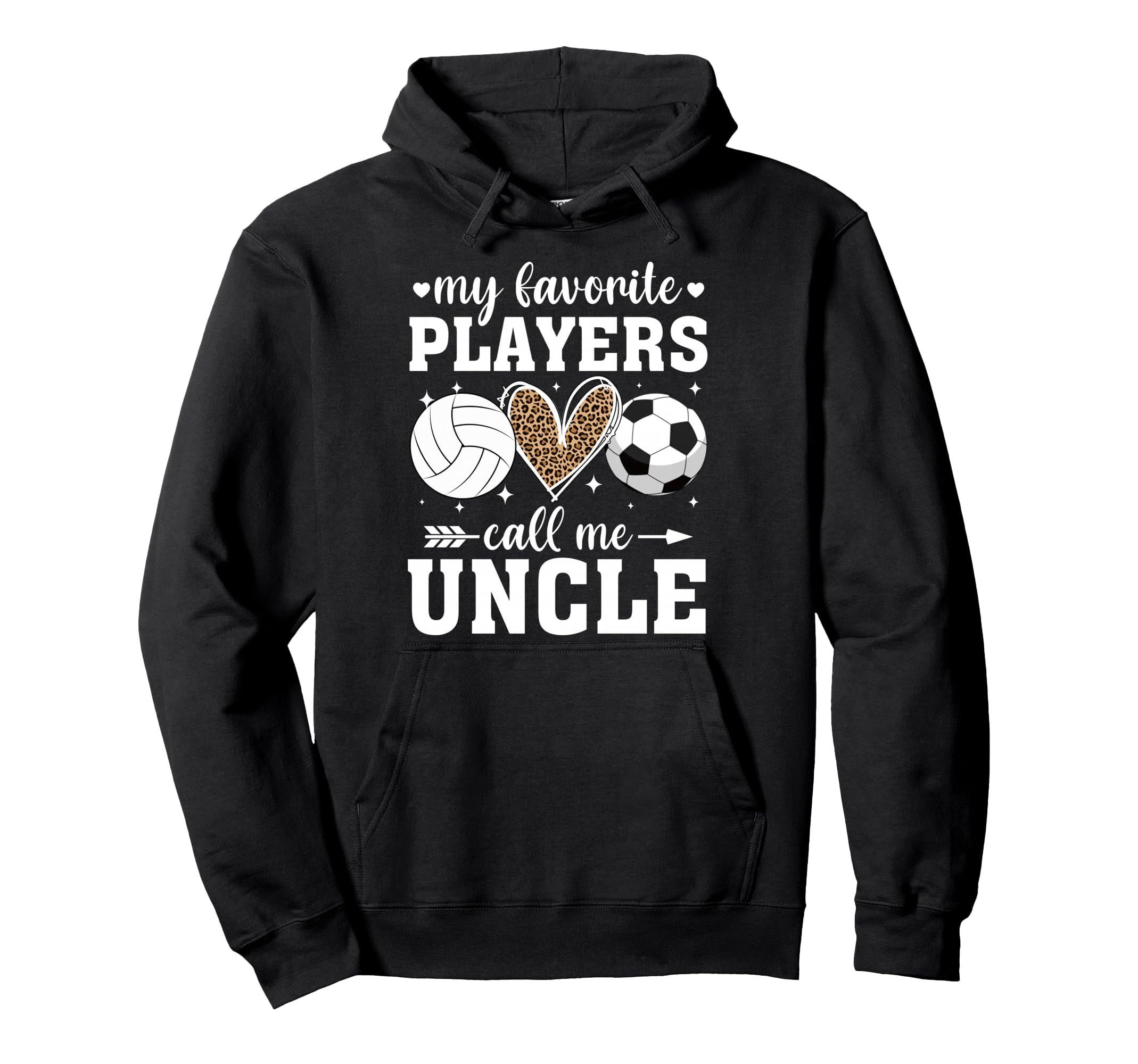My Favorite Players Call Me Uncle Hoodie - Unique Graphic Men Women
