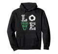 Soccer Player Love Hoodie - Casual Everyday Wear for Adults