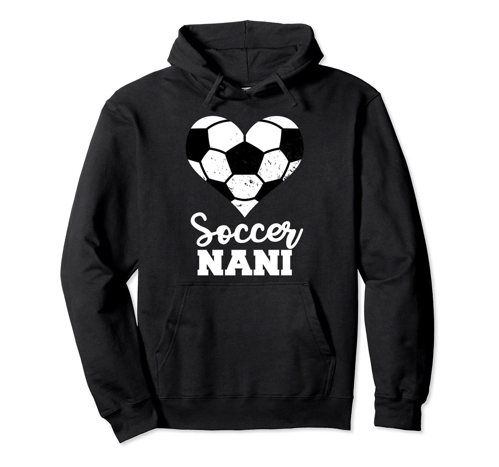 Soccer Nani Funny Soccer Heart Grandma Hoodie - Graphic Print Men Women