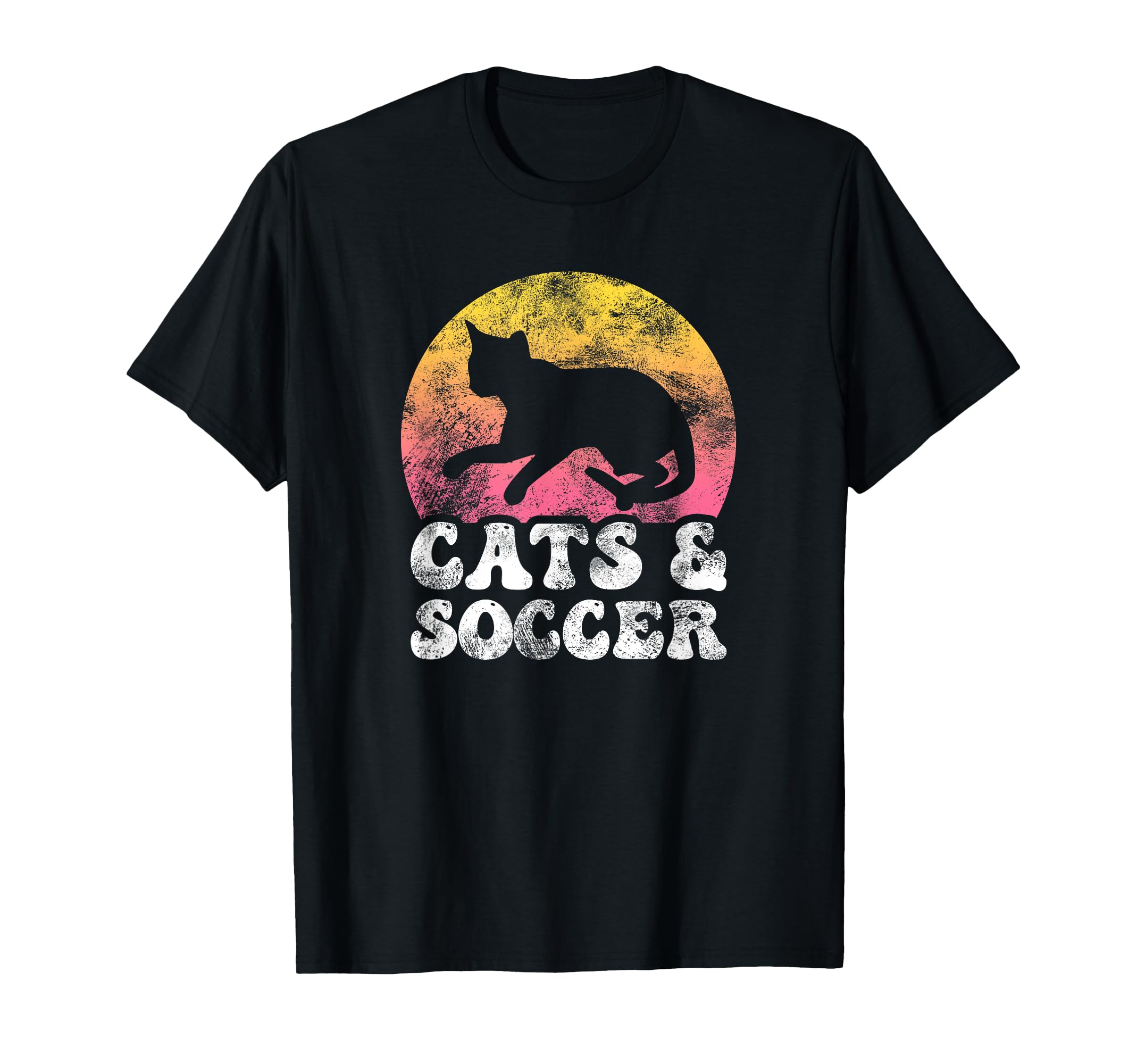 Funny Cats Soccer Hobby T-Shirt - Aesthetic Graphic for Adults