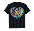 Soccer Sister Heart T-Shirt - Aesthetic Graphic Unisex