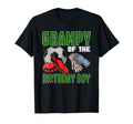 Grampy Birthday Soccer Group T-Shirt - Casual Everyday Wear Men Women
