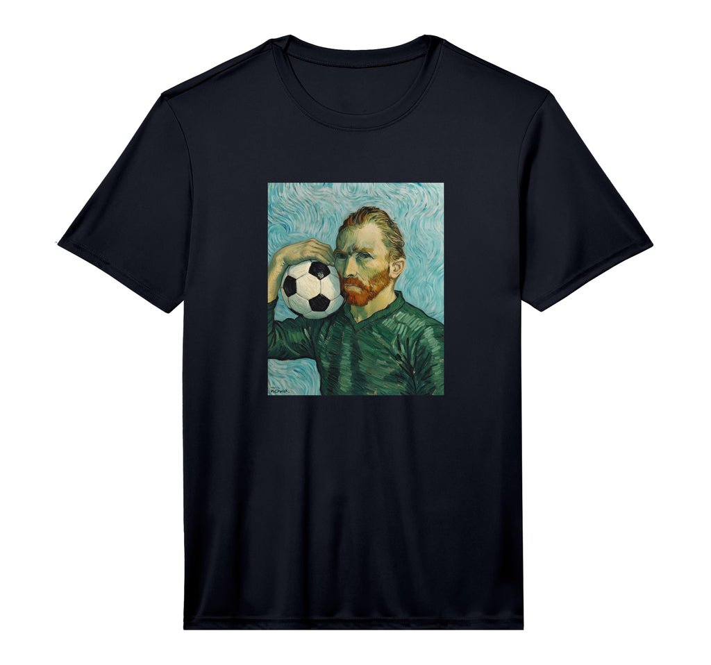 Vincent Shows Football And Soccer Green T-Shirt - Custom Art Print Unisex