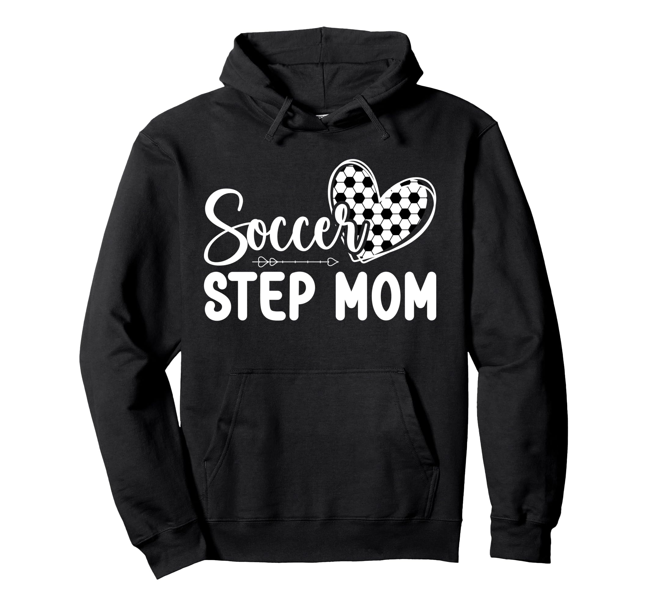 Soccer Step Mom Soccer Player Step Hoodie - Aesthetic Graphic Unisex
