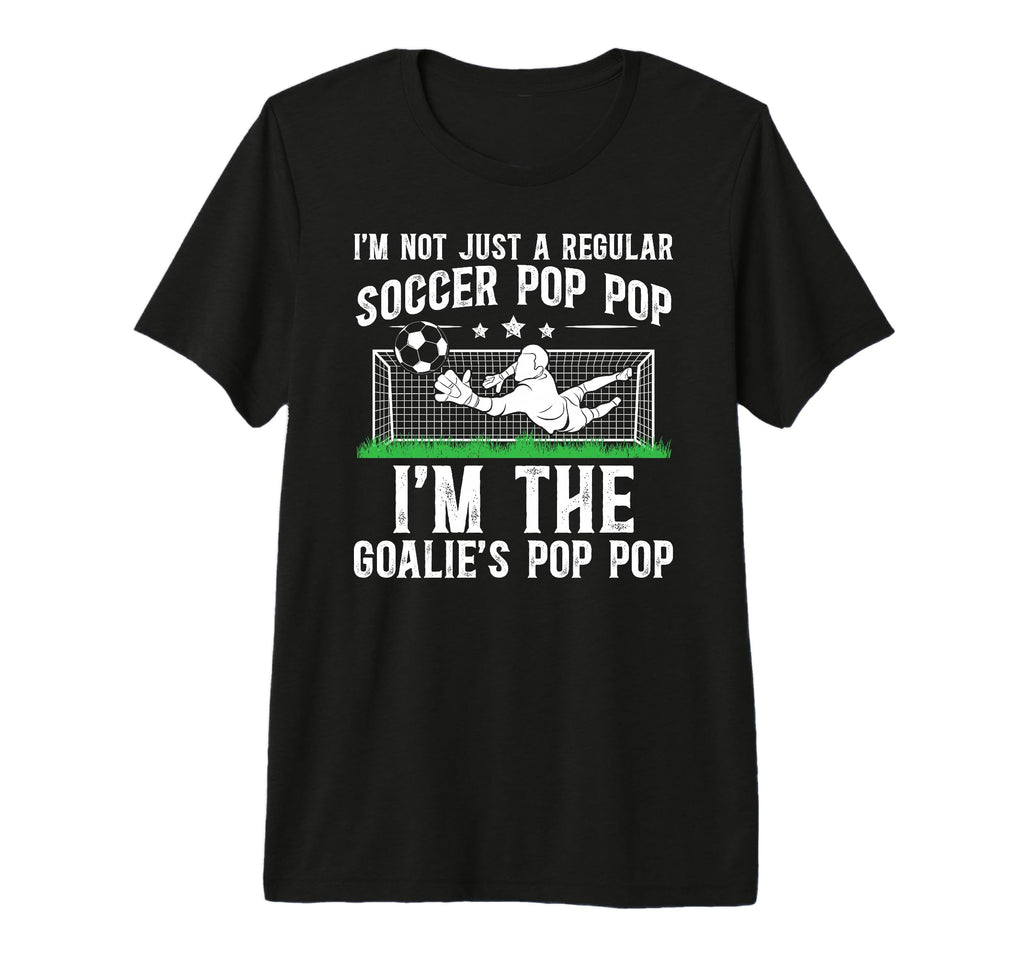 Mens Im Soccer Goalie Pop Pop Soccer T-Shirt - Minimalist Print Unisex