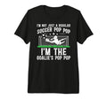 Mens Im Soccer Goalie Pop Pop Soccer T-Shirt - Minimalist Print Unisex