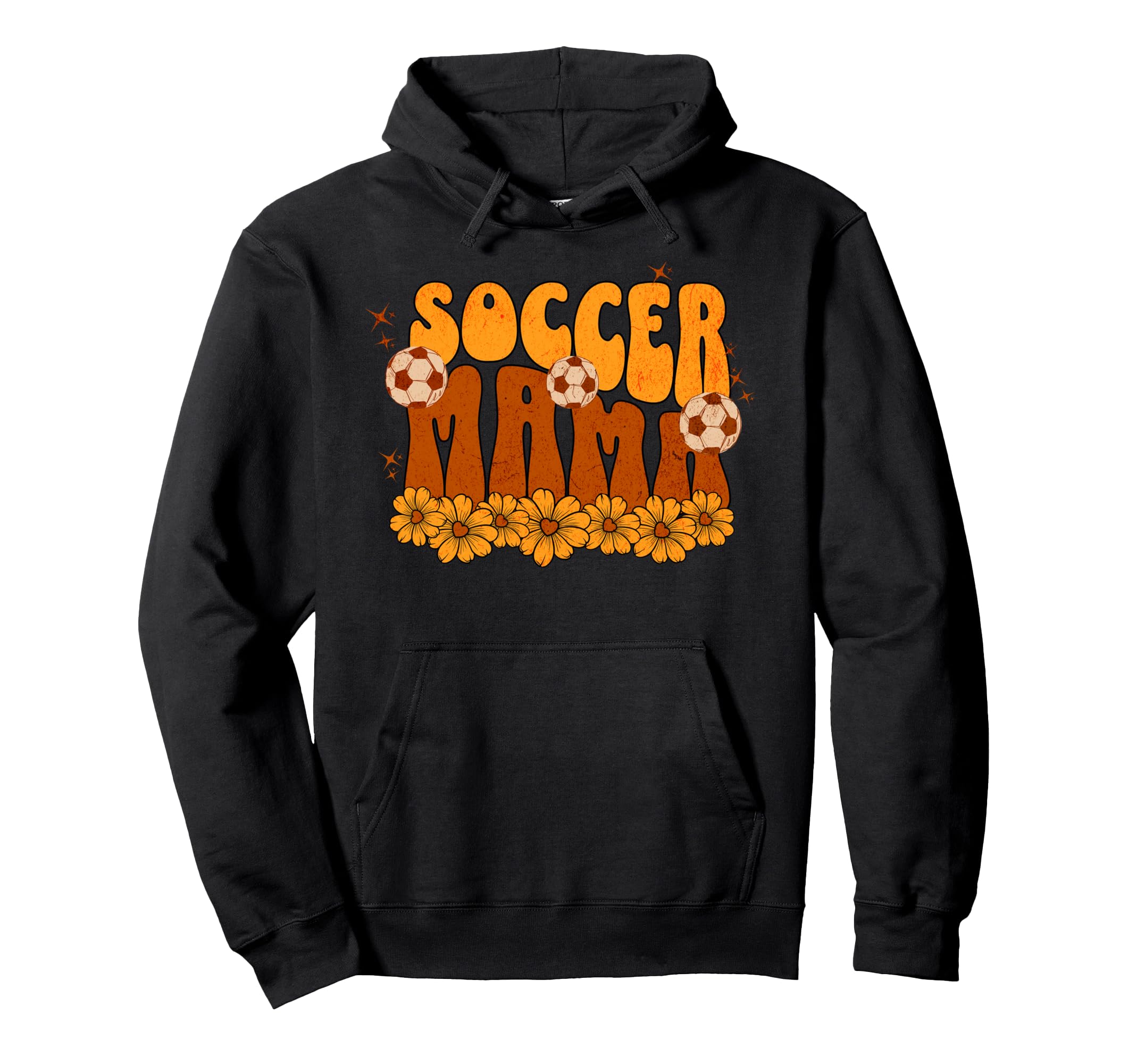 Proud Soccer Mom Flowers Hoodie - Streetwear Style Men Women