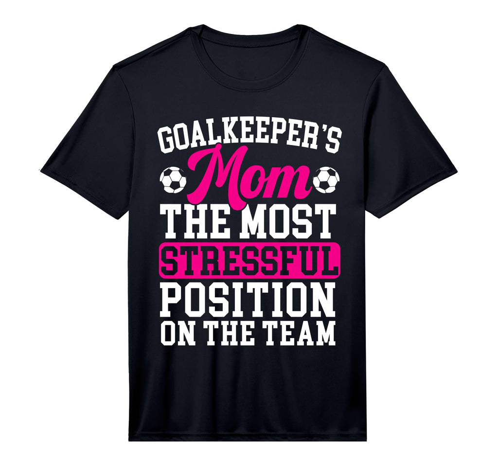 Mens Goalkeepers Mom Mothers Day T-Shirt - Casual Everyday Wear Men Women
