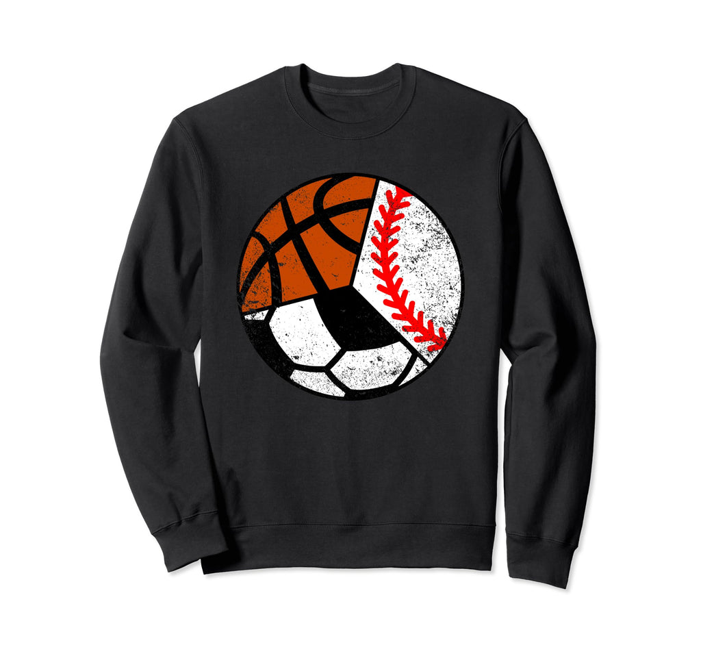 Soccer Baseball Basketball Player Sweatshirt - Streetwear Style Men Women