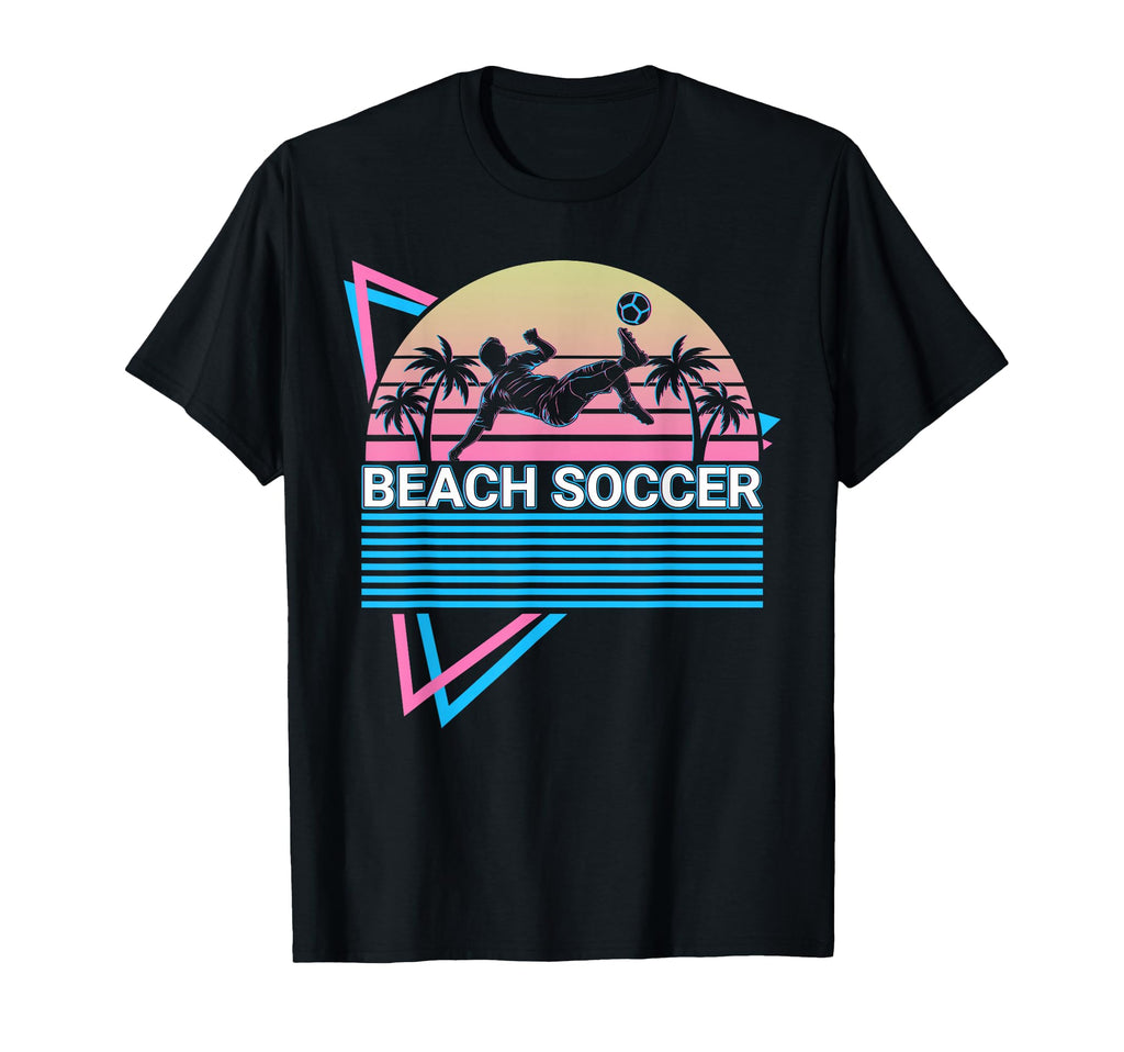 Beach Soccer Player T-Shirt - Novelty Apparel for Adults