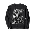 Keeshond Motorbike Love Footbal Sweatshirt - Minimalist Print Unisex