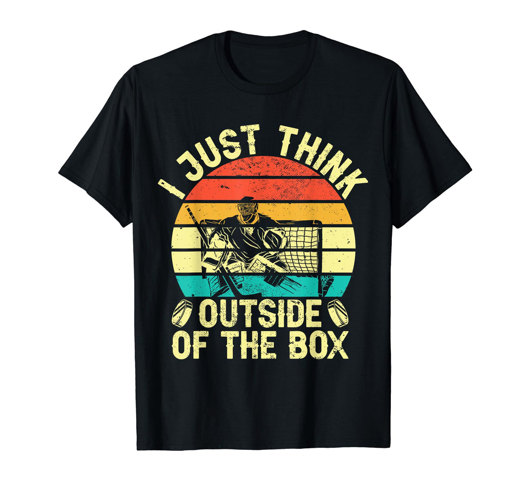 Holy Blockamole Ice Hockey Goalie Hockey T-Shirt - Trendy Graphic Unisex