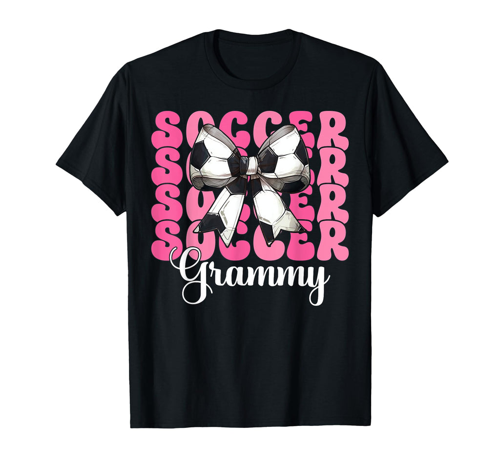 Soccer Grammy Soccer Grandma T-Shirt - Minimalist Print for Adults